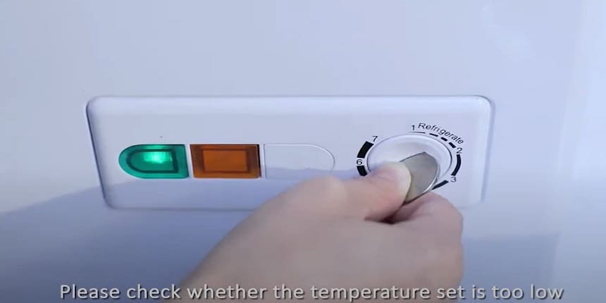 Haier chest freezer Temperature