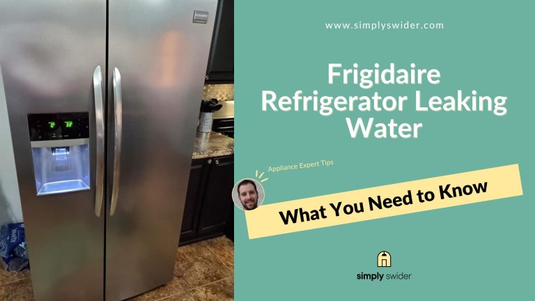 Frigidaire Freezer Leaking Water: Troubleshooting and Prevention Tips