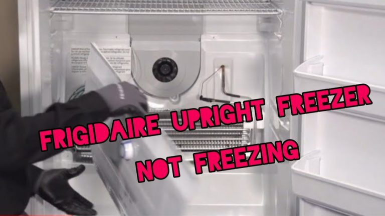 Frigidaire Freezer Not Freezing But Fridge is Cold  : Troubleshooting Tips