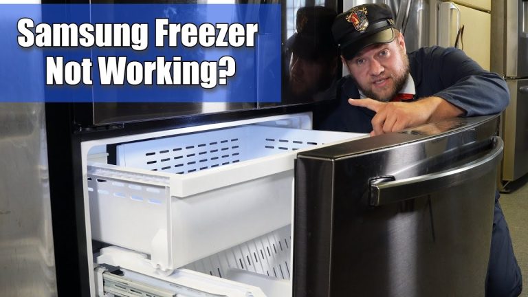 Troubleshooting Guide: Samsung Freezer Not Freezing Properly – Fix It Now!