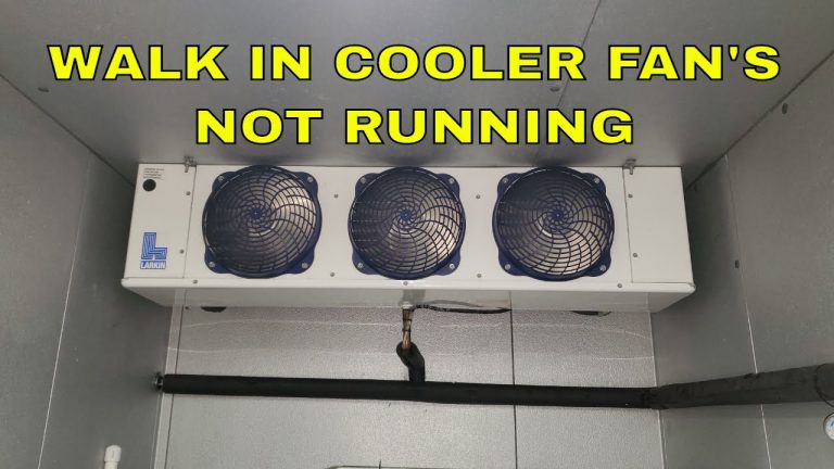 Walk in Freezer Fans Not Running