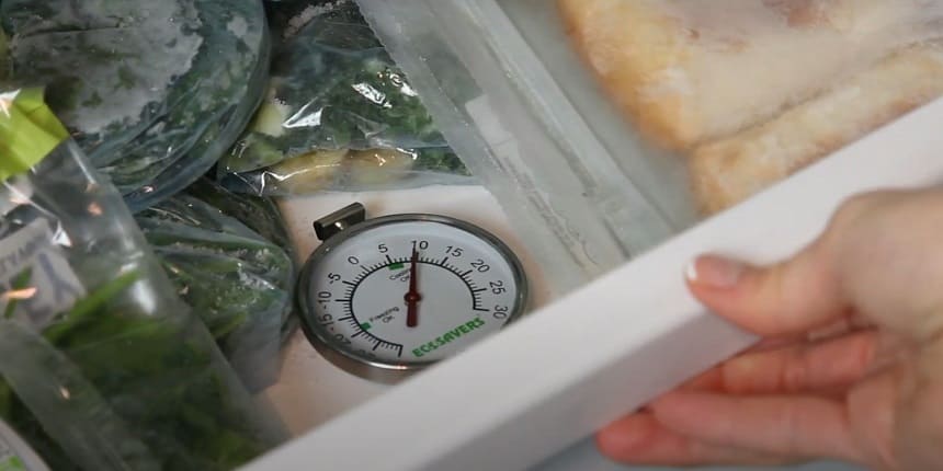 how to measure freezer temperature accurately