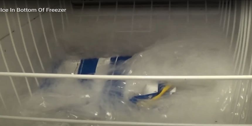 Ice Build Up in Bottom of Freezer