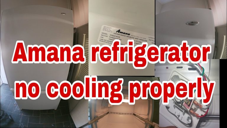 Amana Bottom Freezer Refrigerator Not Cooling? Fix It Now!