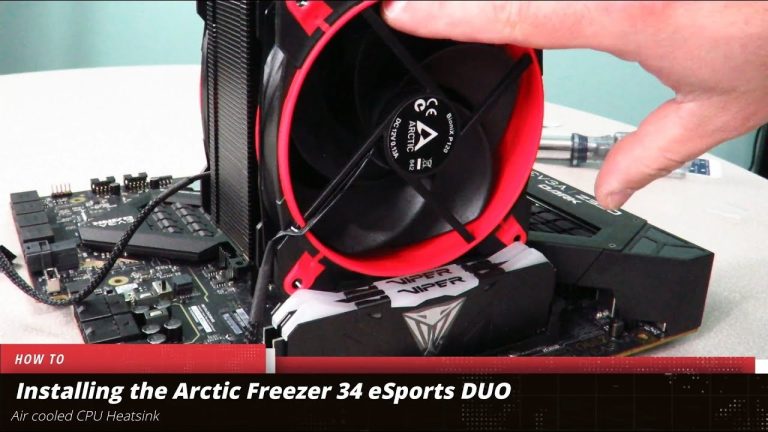 Arctic Freezer 34 Esports Duo Installation: Ultimate Guide