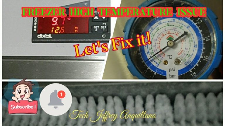 Freezer High Temperature Problem: Quick Fixes and Solutions