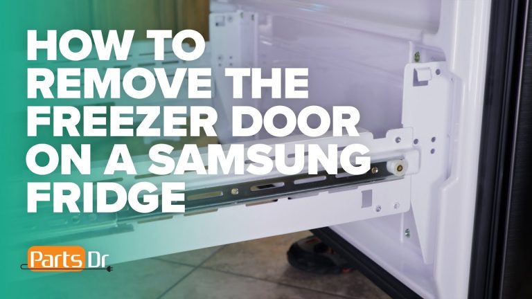 How to Remove Freezer Drawer Samsung: Simple Step-by-Step Guide