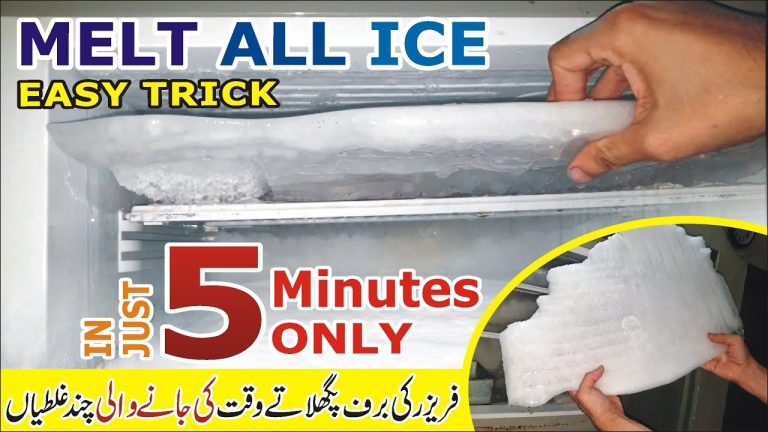 How to Remove Ice from Freezer: Quick and Easy Tips