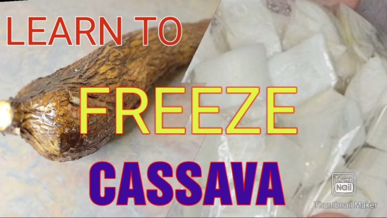 How to Store Cassava in Freezer: Ultimate Guide for Freshness