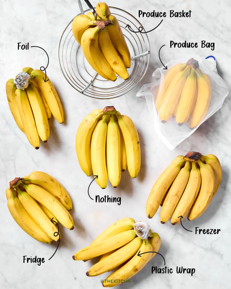 How to Store Bananas in Freezer