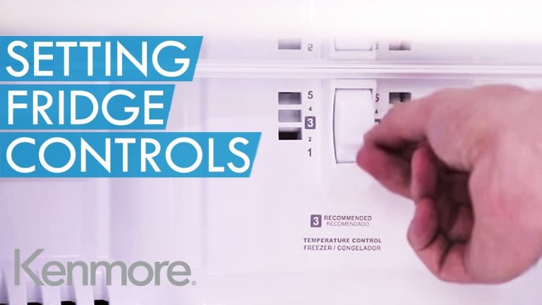 Kenmore Freezer Temperature Setting