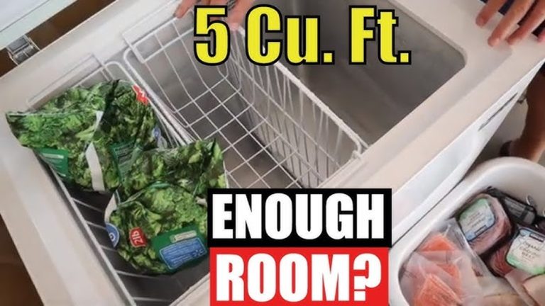 5 Cu Ft Chest Freezer Size Comparison