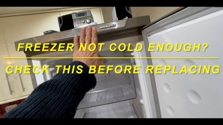 What to Do If Freezer is Not Cold Enough